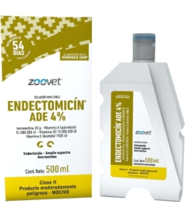 ENDECTOMICIN ADE 4% x 500 ml