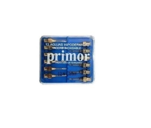 AGUJA HIPODERMICA PRIMOR X 12 UN
