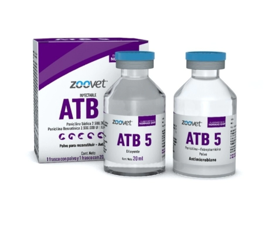 ATB 5 M CAJA x 12 FRASCOS