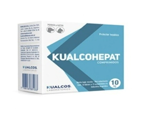 KUALCOHEPAT  350 MG (10 KG) 200 COMP.