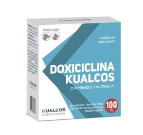 DOXICICLINA KUALCOS 100 MG X 100 COMP.