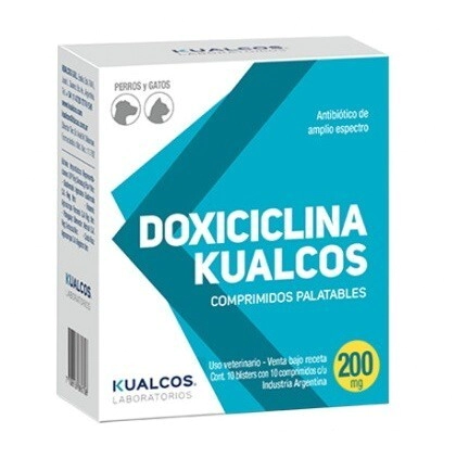 DOXICICLINA KUALCOS 200 MG X 100 COMP.