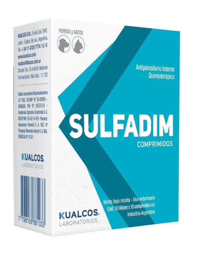 SULFADIM 5 KG X 100 COMP.