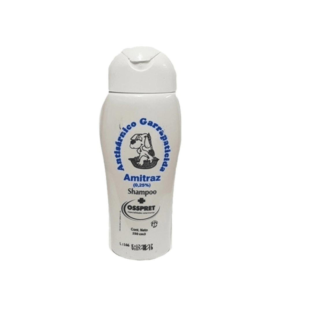 SHAMPOO OSSPRET AMITRAZ AL 0,25% X 250 ML