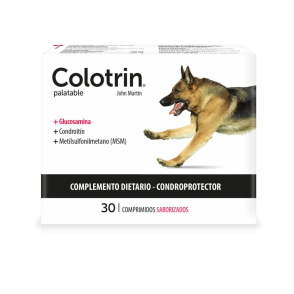 COLOTRIN PALATABLE x 30 COMP.