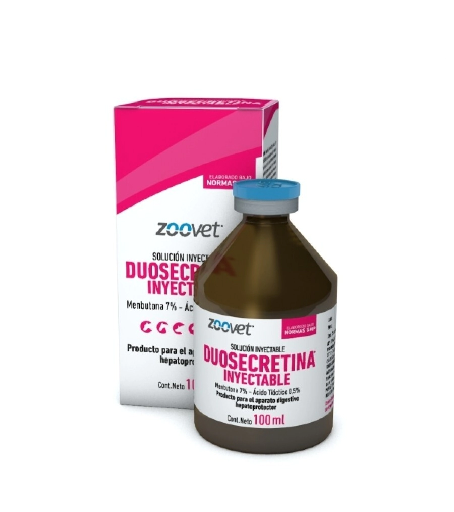 DUOSECRETINA INYECTABLE X 100 ML