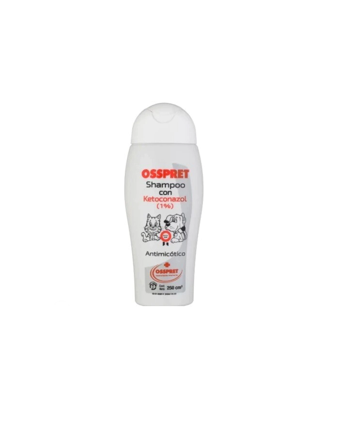 SHAMPOO OSSPRET KETOCONAZOL AL 1% X 250 ML