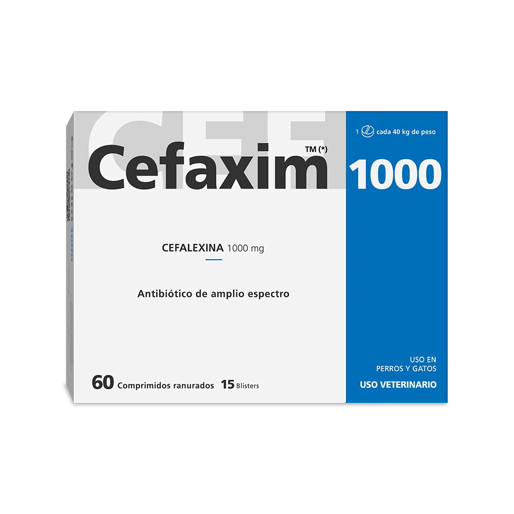 CEFAXIM 1000 MG X 60 COMP