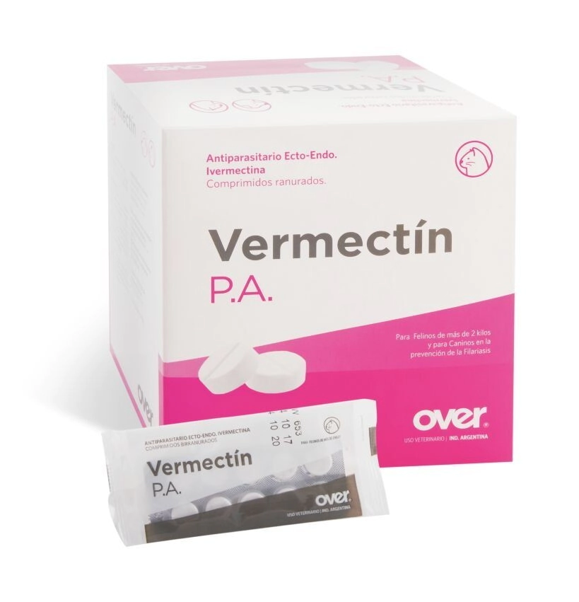 VERMECTIN P.A. X 200 COMPRIMIDOS