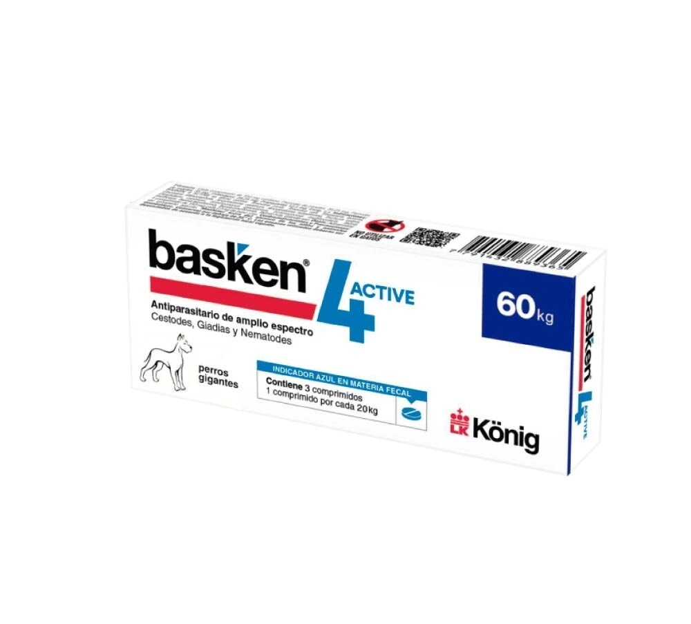 BASKEN 4 ACTIVE PERROS GIGANTES 60 KG