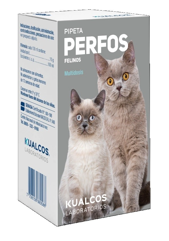 PIPETA PERFOS FELINO MULTIDOSIS GOTERO X 10 ML