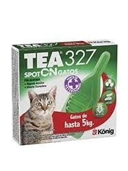 PIPETA TEA 327 GATO HASTA 5KG