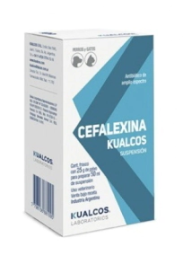 CEFALEXINA KUALKOS FRASCOS X 25 G DE POLVO