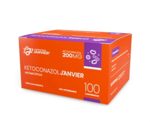 KETOCONAZOL JANVIER 200 MG X 100 COMP
