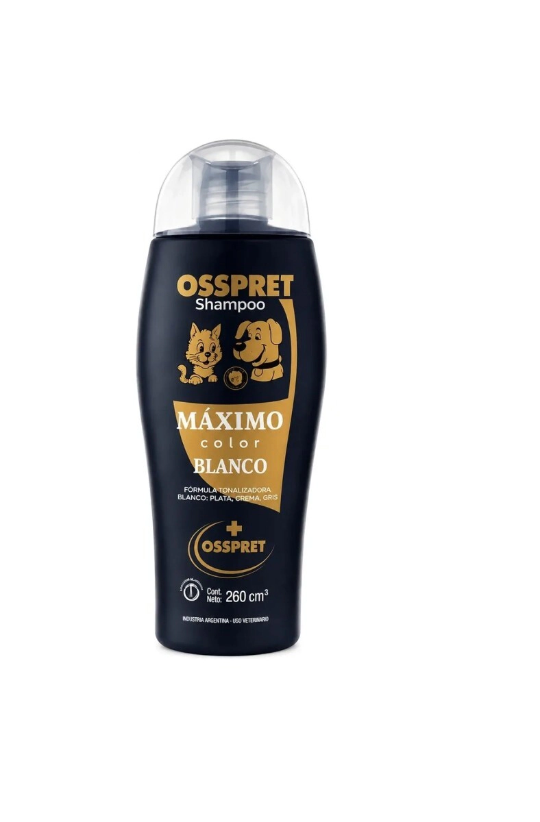 SHAMPOO OSSPRET MAXIMO NEGRO  X 260 ML