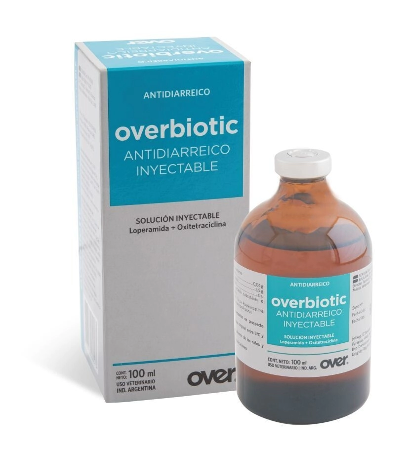 OVERBIOTIC ANTIDIARREICO  INY X 100 ML