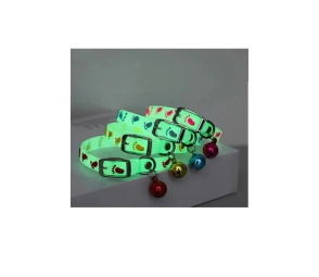 COLLAR GATOS SILICONA LUMINOSO X UN