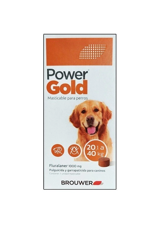 POWER GOLD 1000mg de 20,1 a 40 KG