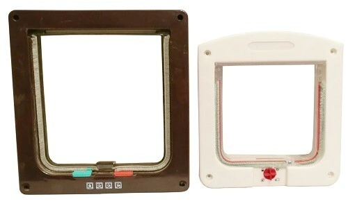PUERTA VAIVEN PARAPERROS GRANDES 22 X 20 CM
