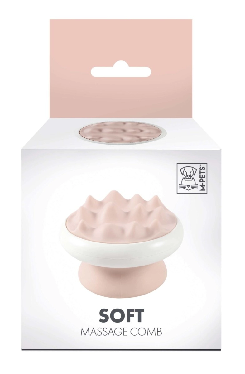 SOFT MASSAGE SOFT COMB ROSA