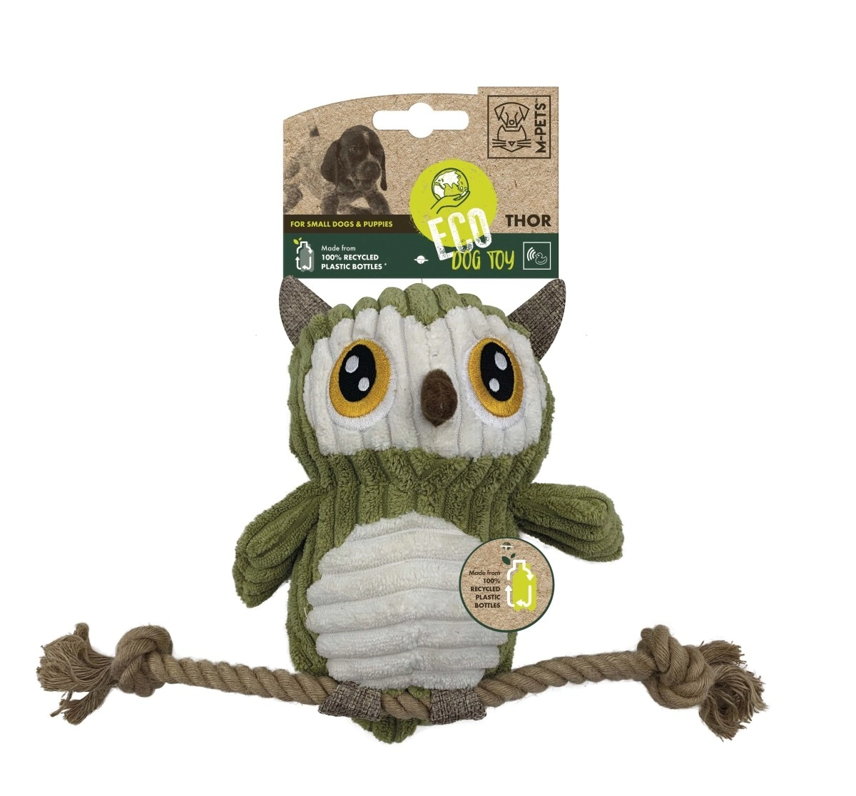 ECO DOG TOY CORDEROY - THOR