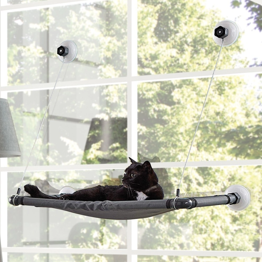 HORIZONT CAT WINDOW PEARCH - GRIS