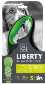 LIBERTY DOG RETRACTABLE LEASH S VERDE
