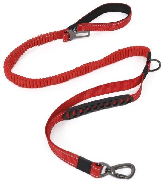 FLEX PRO MULTIFUNCIONAL DOG LEASH - ROJO