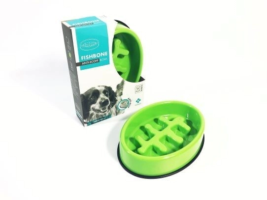 FISHBONE SLOW FEED VERDE