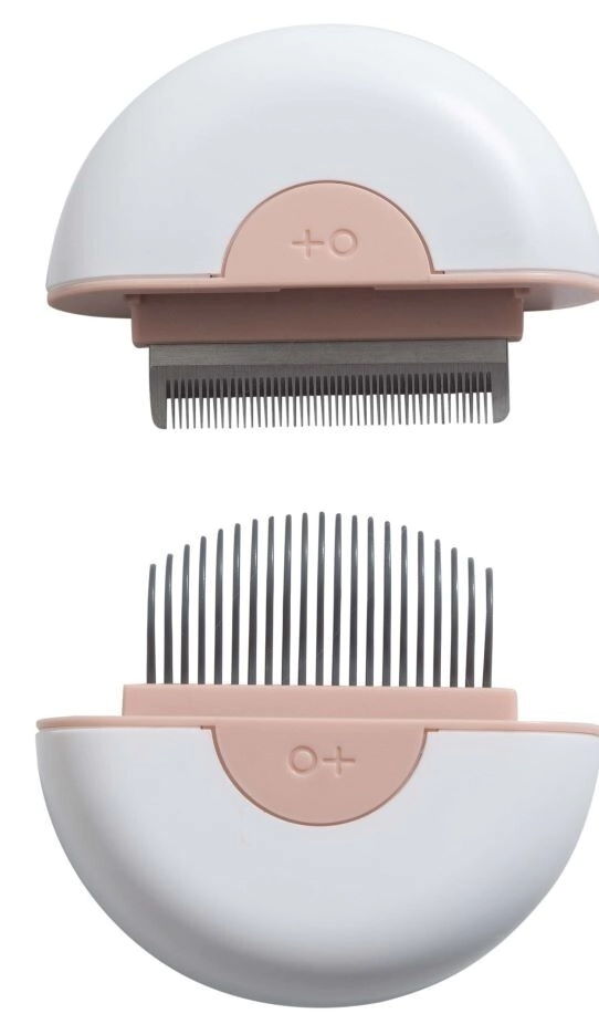 2 EN 1 MINI PET COMB PELO CORTO - ROSA