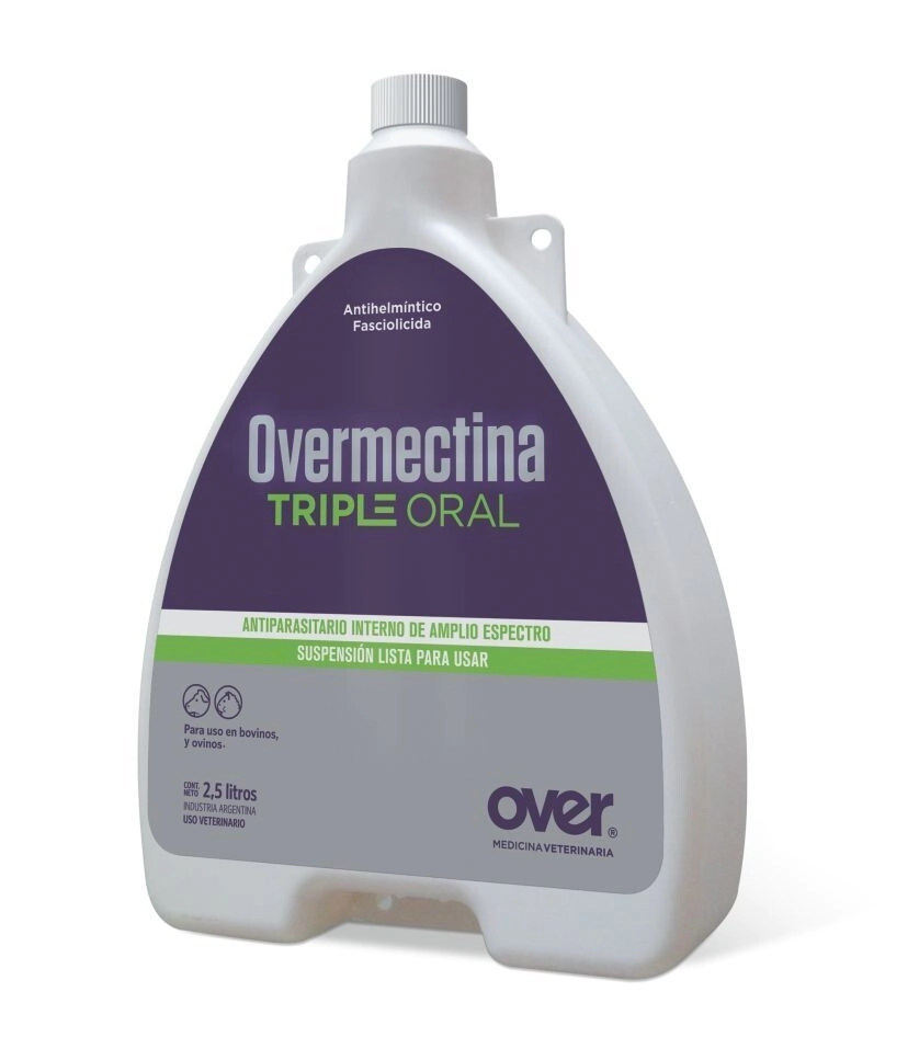 OVERMECTINA TRIPLE ORAL X 2,5 LT