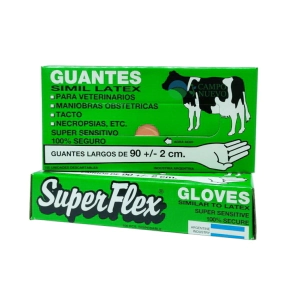 CAJA GUANTES SUPER FLEX x 100 UN
