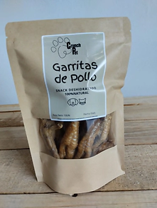 GARRITA DE POLLO DESHIDRATADA X 10 UN