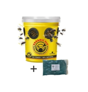 BALDES TRAMPA ERRADIC FLAY 10 LTS + CEBO 300 G