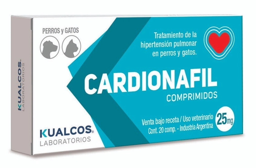 CARDIONAFIL 25 MG X 10 COMP