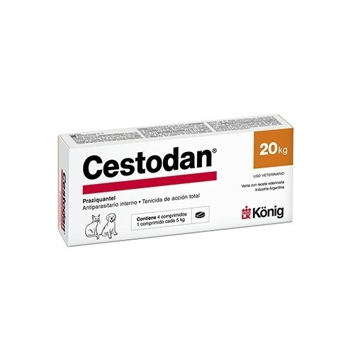 CESTODAN ORAL X 4 COMP