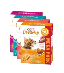 CATIT CREAMY MULTIPACK X 50 UN (TUBOS 10 GRS)