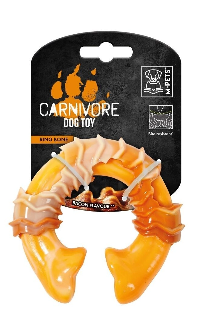 CARNIVORE BONE ROJO L - RING