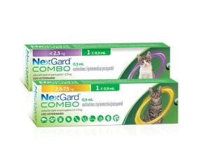 NEXGARD COMBO CAT de 2,5 a 7,5 KG