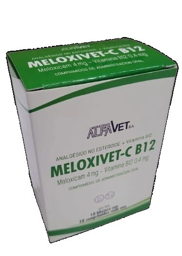 MELOXIVET C  B 12 (4 MG) X 100 COMP