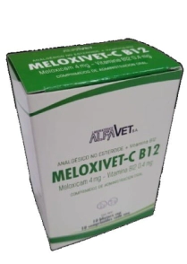 MELOXIVET C  B 12 (4 MG) X 100 COMP