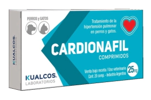 CARDIONAFIL 50 MG X 10 COMP