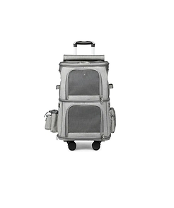 BOLSO DOBLE CON RUEDAS Y CARRITO