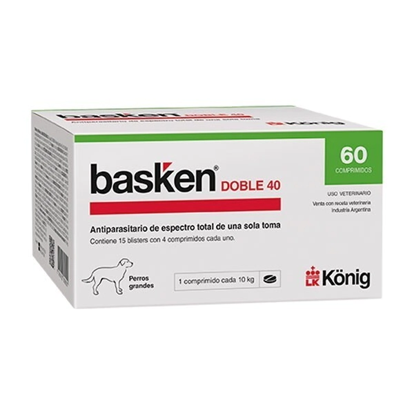 BASKEN DOBLE 40 HOSPITALARIO x 60 COMP