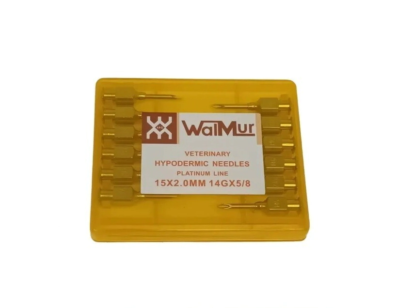 AGUJA HIPODERMICA WALLMUR X 12 UN CARRETELES