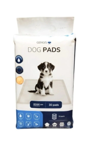 GENGIS PUPPY TRAINING PADS X 30 UN