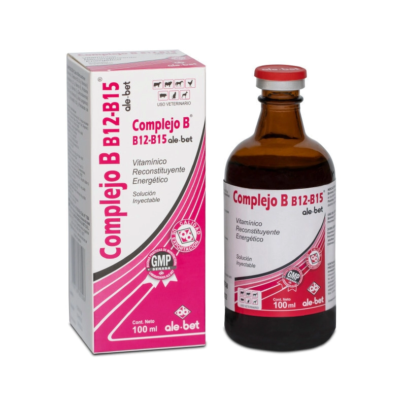 COMPLEJO B: B12 B15 X 100 ML