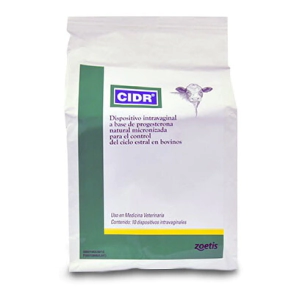 CIDR (PROGESTERONA EN DISPOSITIVO)  X 10 UN 