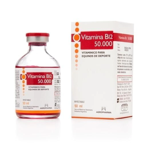 VITAMINA B12 50.000 INYECTABLE X 50 ML