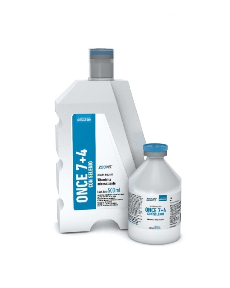 ONCE 7+4 C/SELENIO x 500 ML